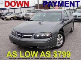 2004 gray ls we finance bad credit! buy here pay here dp as low as $799 ez loan!