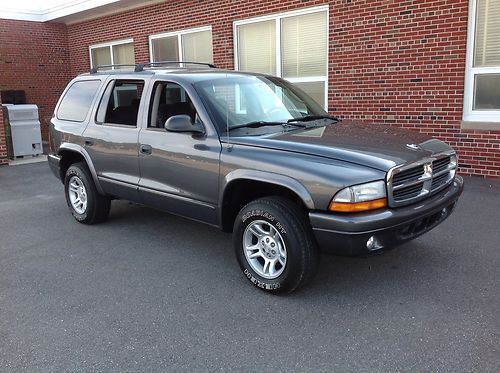 2003 dodge durango slt 5.9 4x4 tow pkg new tires cleanest on ebay!! no reserve!!