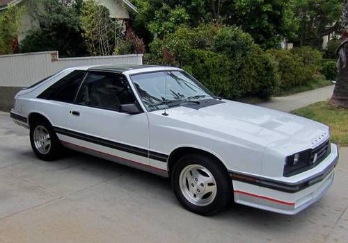 1984 mercury capri gs/rs 2-door hatchback 5.0l v8 4bbl - t-tops, 5-speed manual