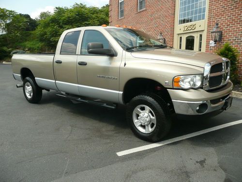 2003 ram 3500 srw 4x4 cummins diesel quad cab long bed laramie 139k miles nice