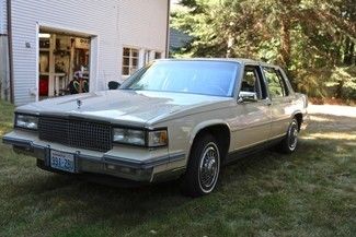 1987 cadillac 4 door sedan deville. watch the video