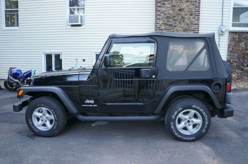 2003 jeep wrangler x sport 6 cylinder 4x4 manual transmission no reserve