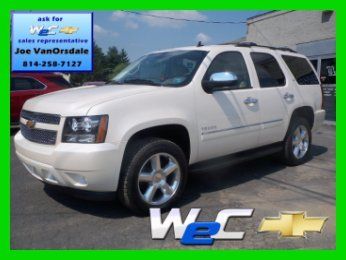 $8000 off msrp!!! new ltz*4x4*white diamond*dvd*nav*sun roof*back up camera