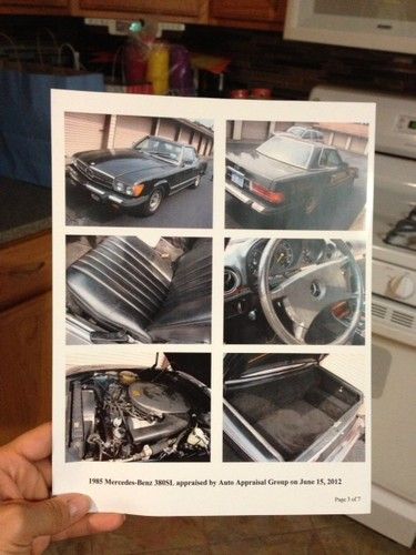 1985 Mercedes-Benz 380SL Roadster, image 5