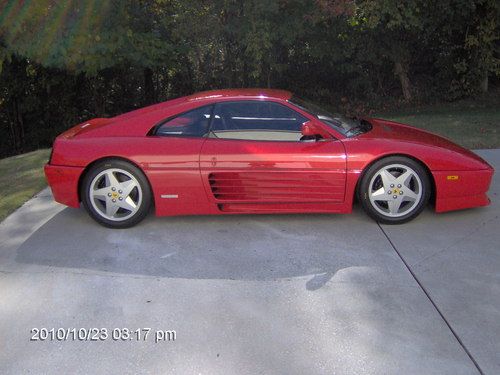 1993 ferrari 348 gtb base coupe 2-door 3.4l