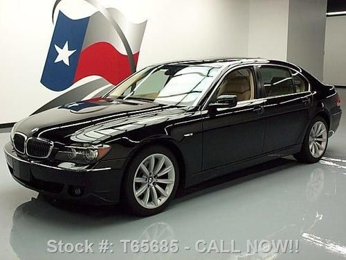 2007 bmw 750li lux seating sunroof htd leather nav 36k texas direct auto