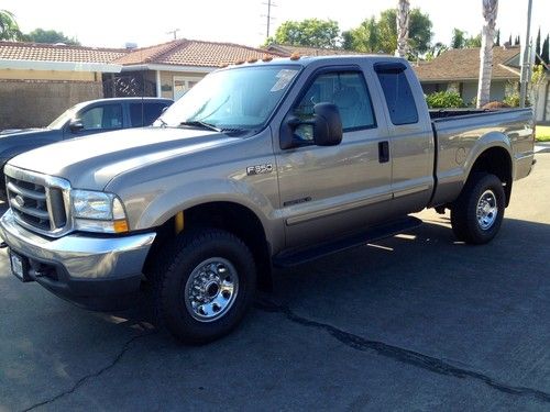 2002 ford f350 7.3 turbo diesel super duty 4x4 - very unique!