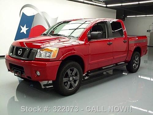 2012 nissan titan crew 4x4 sv sport 20" wheels only 3k texas direct auto