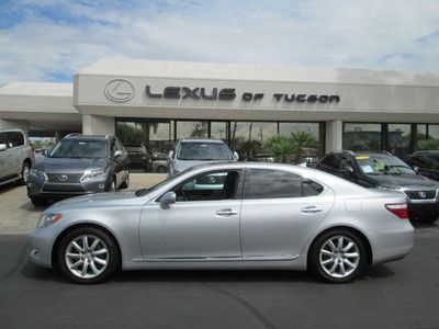 2008 silver v8 leather navigation sunroof miles:49k sedan certified