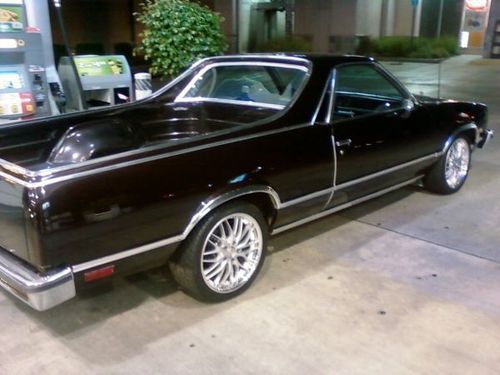 1982 chevrolet el camino base standard cab pickup 2-door 3.8l