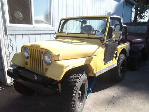 Great mountain hunting jeep