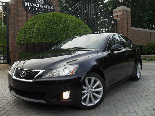 2010 lexus is250 awd navigation moonroof back up camera push button start