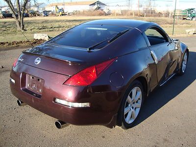 Nissan 350z auto salvage rebuildable repairable wrecked project damaged ez fixer