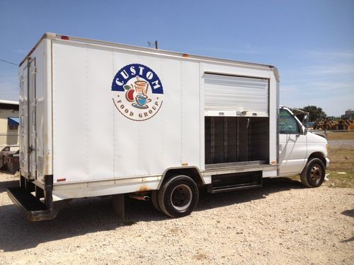 1997 ford e450 box van ,vending truck,catering,food,frozen,candy,