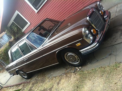 1972 mercedes benz 280se 4.5 california car rebuilt engine