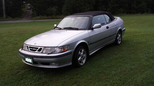 2001 saab 9-3 se convertible 2-door 2.0l