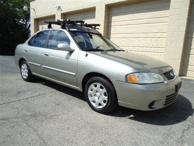 2000 nissan sentra gxe/4cyl/5spd!bike rack -look!wow!warranty!