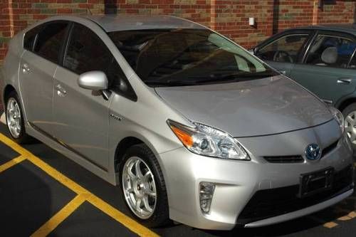 2013 prius clean title premium enkei wheels leather tinted windows warranty