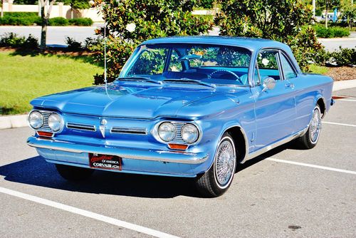 Simply beautiful 1962 chevrolet corvair very nicely done clean fun cruise night.
