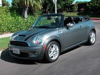 2009 mini cooper s convertible   low mileage, super clean! california car