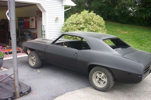 1969 firebird body ready to finish