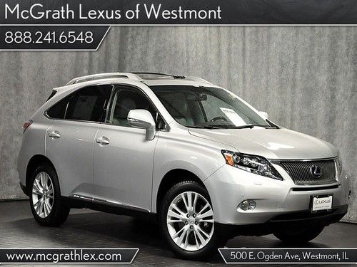 2010 rx450h hybrid awd premium navigation 19 wheels lexus certified