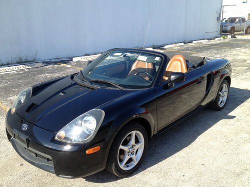 2002 toyota mr2 spyder base convertible 2-door 1.8l semi-auto trans