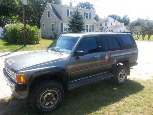 1987 toyota 4runner sr5 sport utility 2-door 2.4l turbo