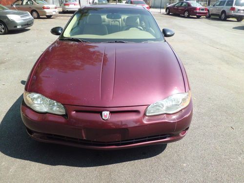 2003 chevrolet monte carlo ss high sport coupe 2-door 3.8l