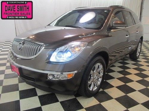 2008 heated leather cd player 3rd row seats xm radio tint tow hitch