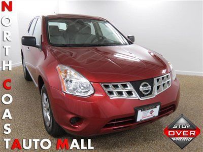 2013(13)rogue s awd fact w- ty only 8k red/gray keyless spoiler cruise mp3 save!