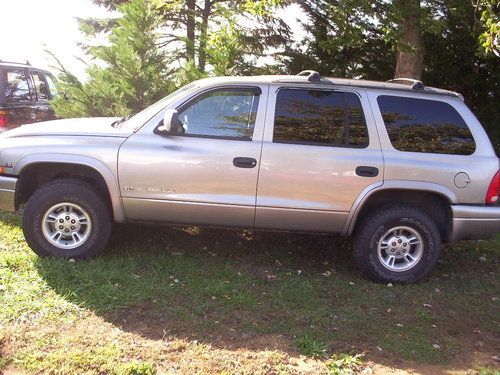 1999 dodge slt durango 5.2l 318 v8 automatic transmission 4wd 4 door tow hitch