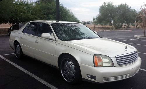 2002 cadillac deville special edition arizona 20" chrome wheels premium sound