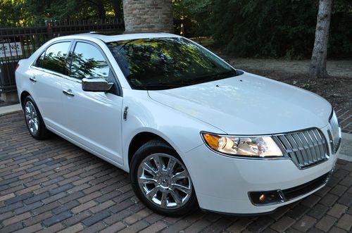 2012 mkz. no reserve.leather/navigation/moon/heat/cool/xenon/salvage/rebuilt