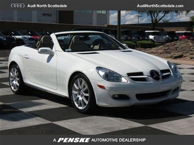 Slk 3.5 convertible- leather- clean car fax -53k miles- amg package