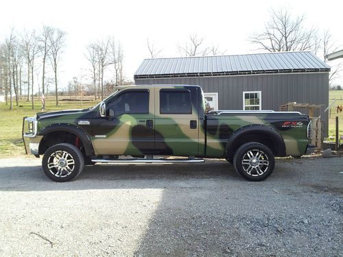 2006 ford f-250 super duty lariat crew cab pickup 4-door 6.0l