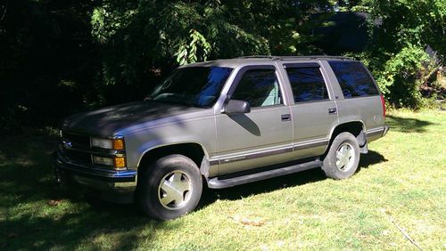 1999 chevrolet tahoe ls sport utility 4-door 5.7l