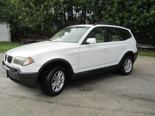 2004 bmw x3 2.5i sport utility 4-door 2.5l