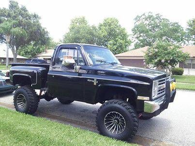 1986 chevrolet custom - stepside, 4wd, v8, 4 speed - no reserve