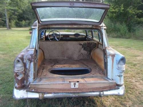 55 1955 chevy chevrolet 2 door  patina wagon ready for clear or resto. nomad, US $3,250.00, image 9