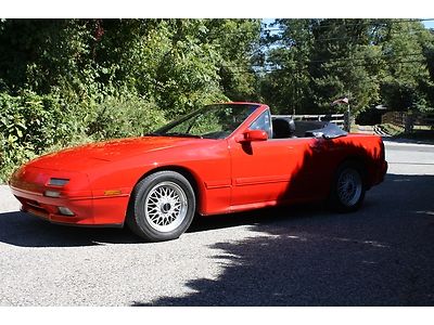 1989 mazda rx-7 turbo 5 speed controvertible we ship world wide