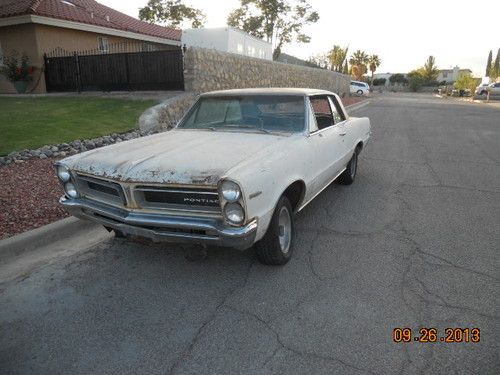 1965 pontiac le mans bucket seats console barn find project solid gto clone
