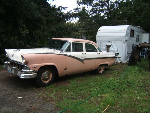 1956 ford fairlane project  base 4.8l