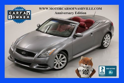 5-day *no reserve* '10 g37 hard top anniversary edition nav bose warranty carfax