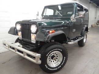 1978 jeep cj7 360 v8 qudratrac 4x4 milemarker restored!