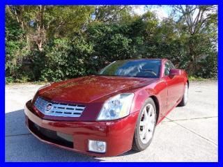 2006 cadillac xlr 2dr convertible navigation traction control low miles hud