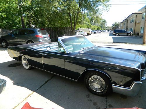 1966 lincoln continental convertible