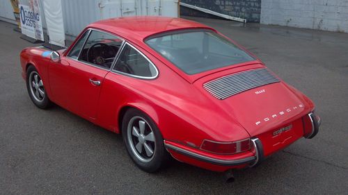 1971 Porsche 911T Sunroof Coupe, Pastel Blue, COA Matching Numbers, Project, image 7