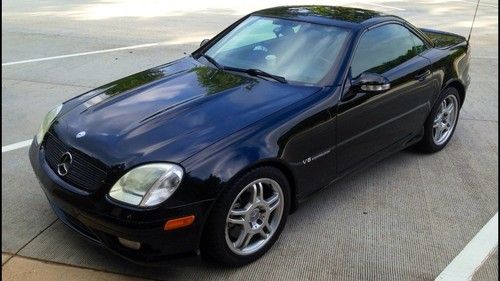 2002 mercedes-benz slk32 amg / 400 hp