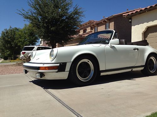 1983 porsche 911 sc convertible 2-door 3.0l